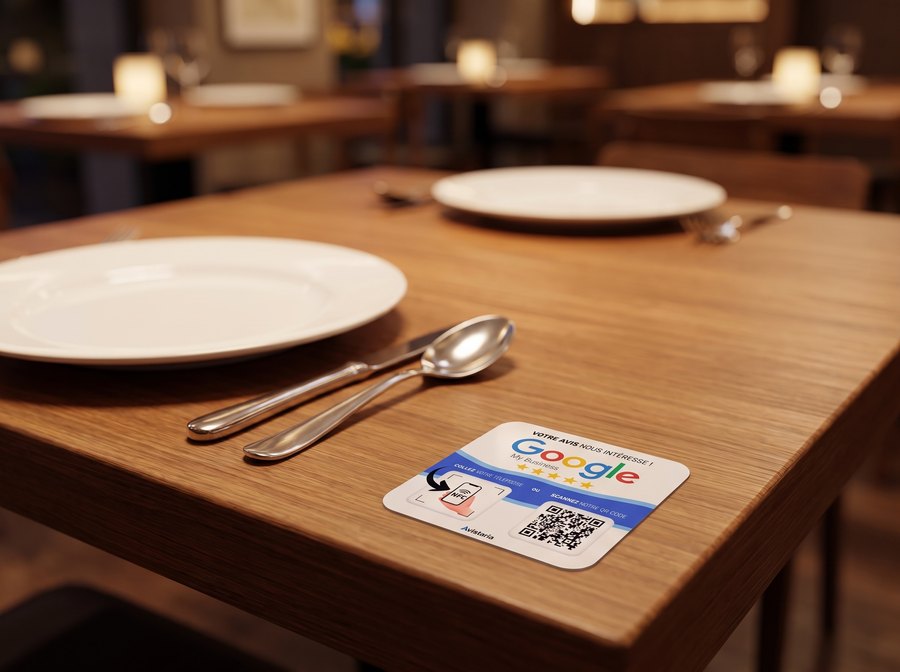 Mini plaque de table Avistaria
